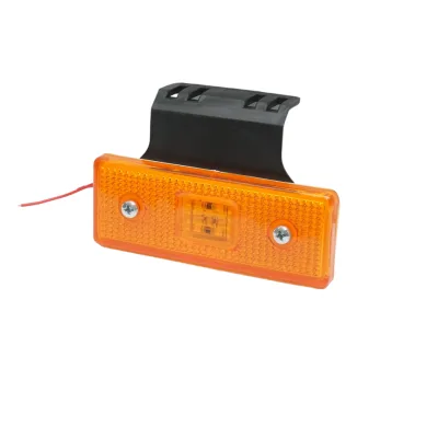 Lampada laterale con LED, 12-24V, gialla, Breckner Germany - immagine 2