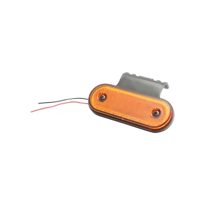 Lampada laterale con LED, 12-24V, gialla, Breckner Germany - immagine 4