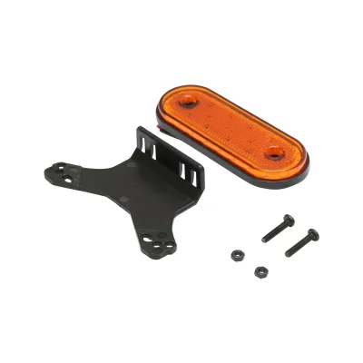 Lampada laterale con LED, 12-24V, gialla, Breckner Germany - immagine 2