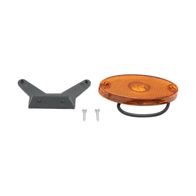 Lampada laterale con LED, 12-24V, gialla, Breckner Germany - immagine 5