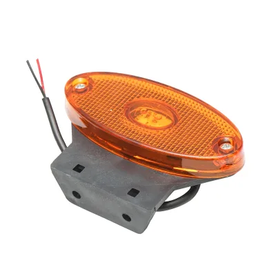 Lampada laterale con LED, 12-24V, gialla, Breckner Germany - immagine 3