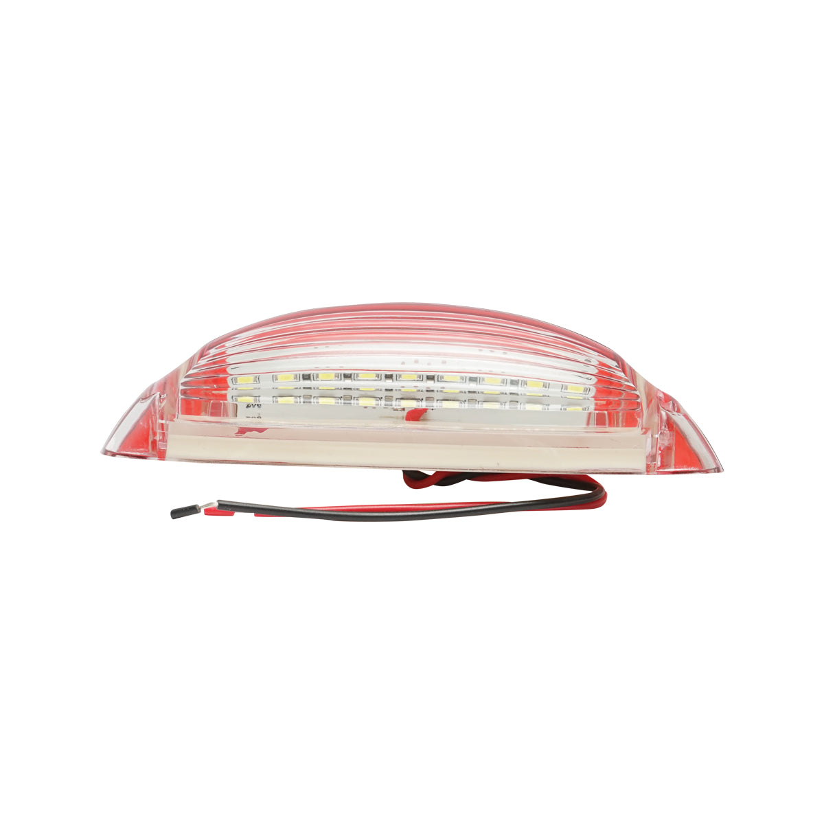 Lampada laterale con LED, 12-24V, rosso-bianca, Breckner Germany - immagine 5