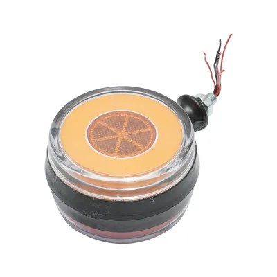 Lampada laterale con LED, 12-24V, rosso-gialla, Breckner Germany, modello FR0332RY. - immagine 4