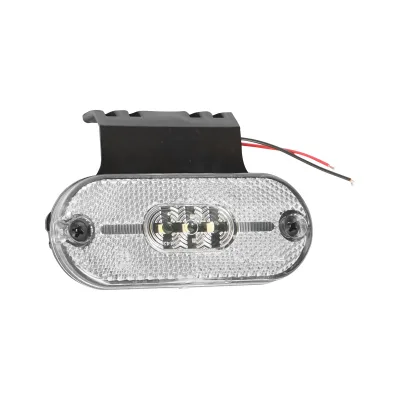 Lampada laterale con LED, 12V-24V, bianca, Breckner Germany - immagine 2