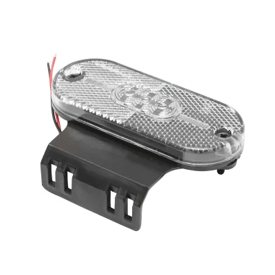 Lampada laterale con LED, 12V-24V, bianca, Breckner Germany - immagine 3