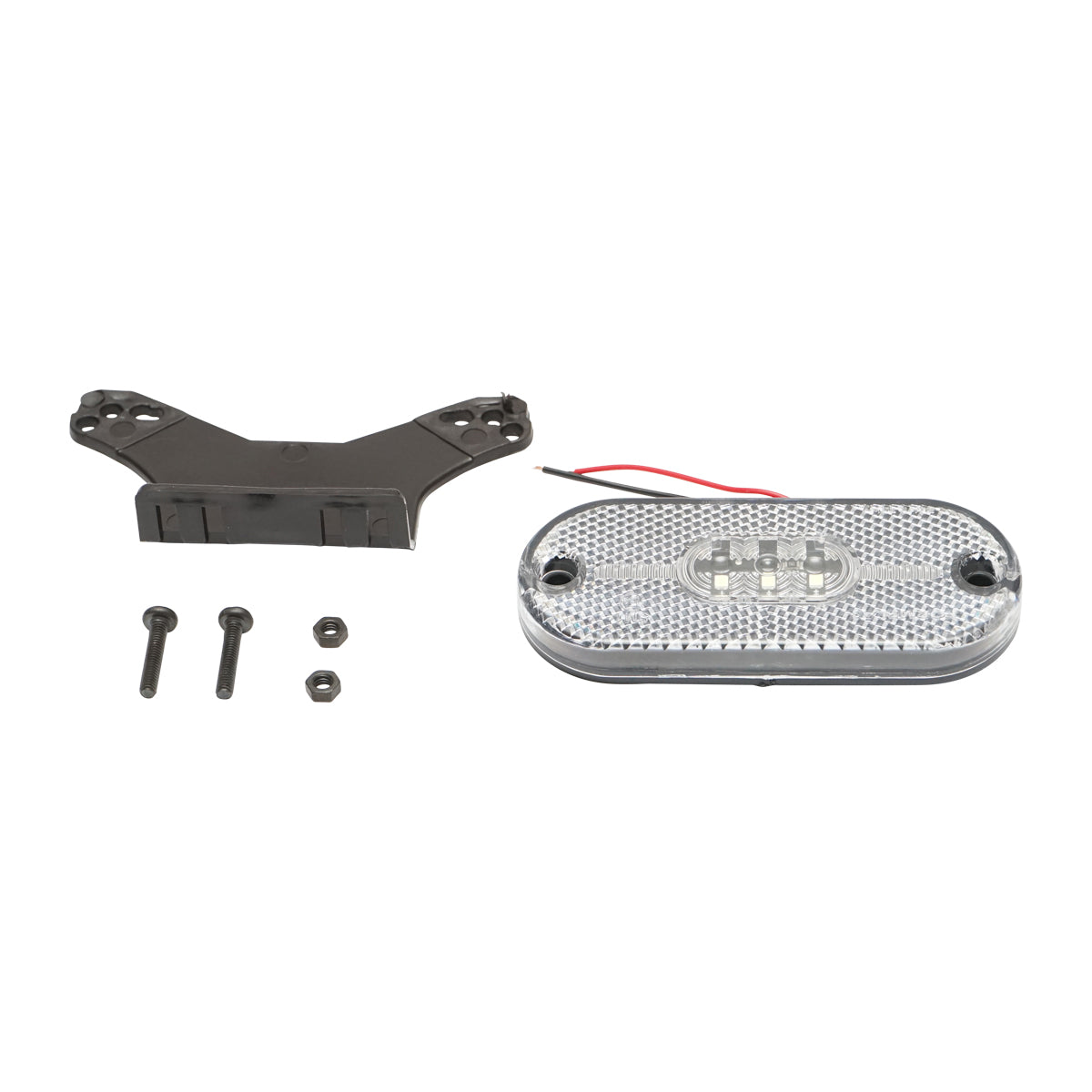 Lampada laterale con LED, 12V-24V, bianca, Breckner Germany - immagine 5