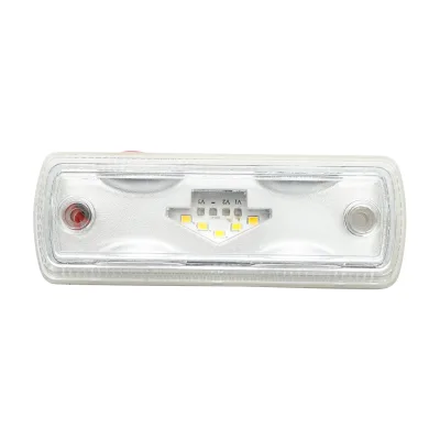 Lampada laterale di segnalazione LED, bianca, 12V-24V, Breckner Germany