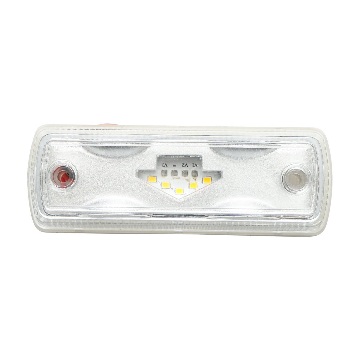 Lampada laterale di segnalazione LED, bianca, 12V-24V, Breckner Germany