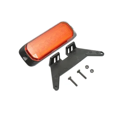 Lampada laterale LED con supporto, 12V-24V, gialla, 132x46 mm, Breckner Germany - immagine 2