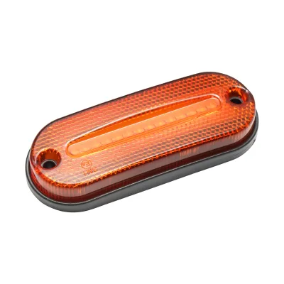 Lampada laterale LED gialla, 120 mm, 12V-24V, Breckner Germany. - immagine 3