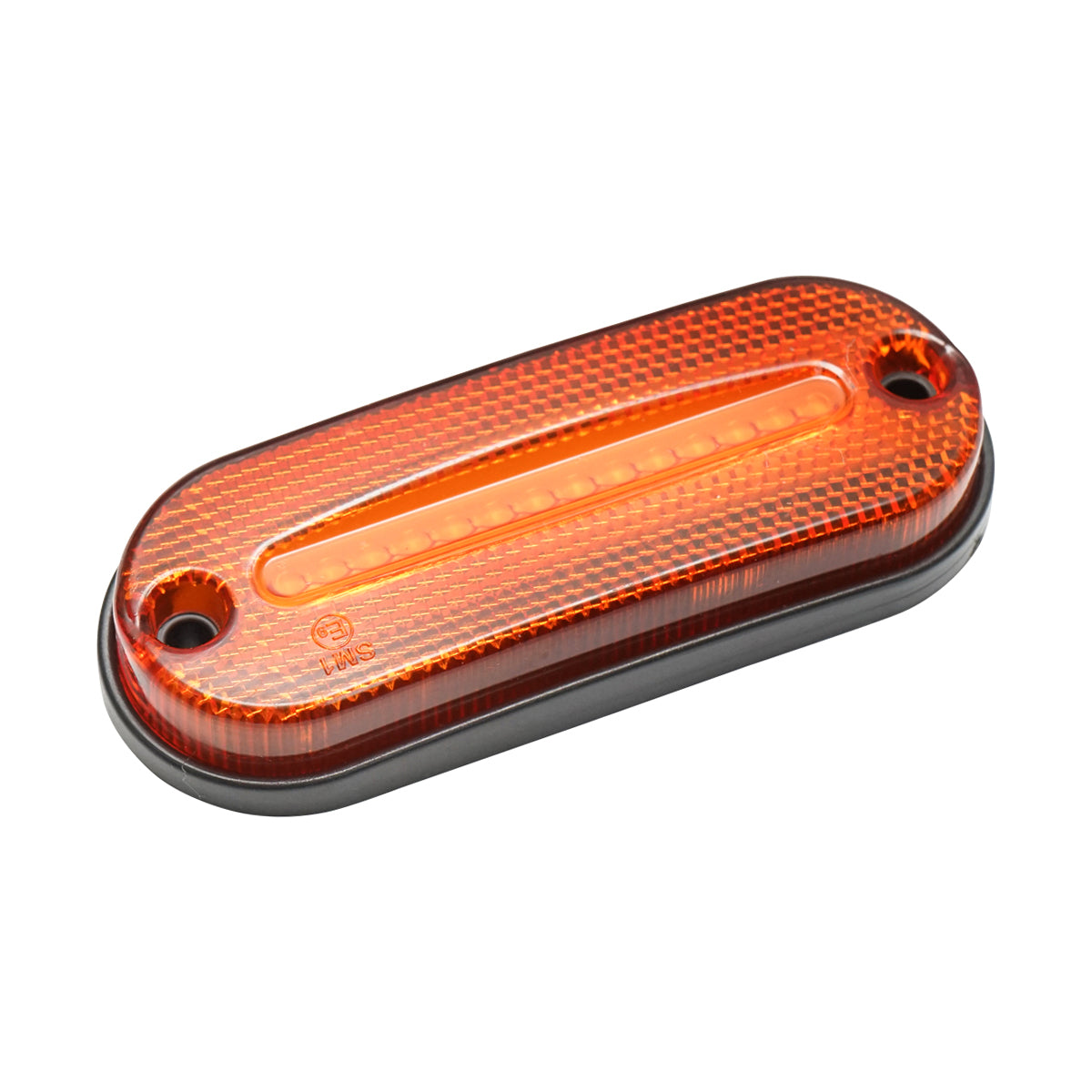 Lampada laterale LED gialla, 120 mm, 12V-24V, Breckner Germany. - immagine 3