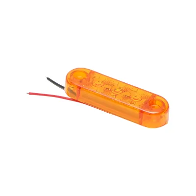 Lampada laterale LED gialla, 12V-24V, FR0171, Breckner Germany - immagine 4