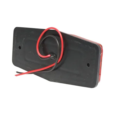 Lampada laterale LED gialla, 130 mm, 12V-24V, Breckner Germany. - immagine 3