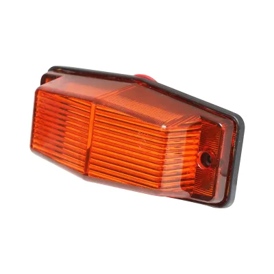 Lampada laterale LED gialla, 130 mm, 12V-24V, Breckner Germany. - immagine 2