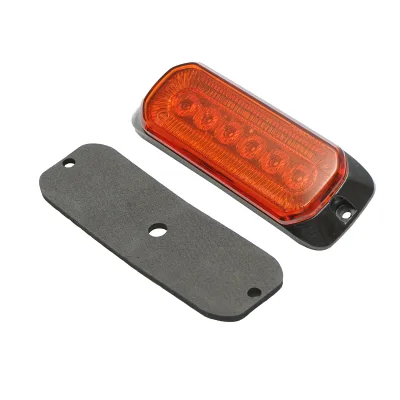 Lampada laterale LED, gialla, 12V-24V, 132x46 mm, Breckner Germany - immagine 2
