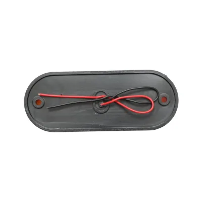 Lampada laterale LED, gialla, con supporto, 12V-24V, 120 mm, Breckner Germany. - immagine 3