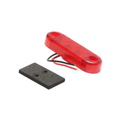 Lampada laterale LED, rossa, 12V-24V, Breckner Germany - immagine 2