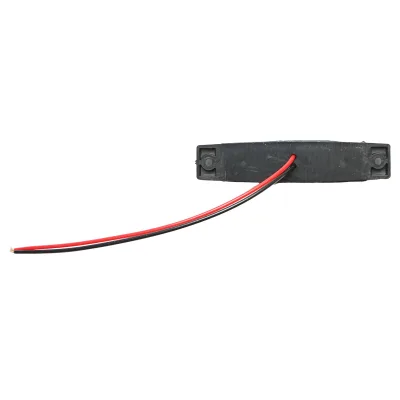 Lampada laterale rossa con LED, 12V/24V, Breckner Germany. - immagine 3