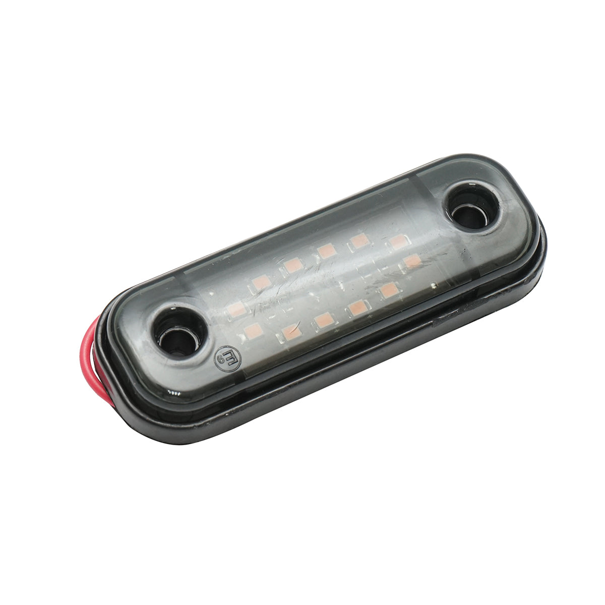 Lampada laterale slim con LED, 12V/24V, giallo-fumoso, 89x32mm, Breckner Germany - immagine 3