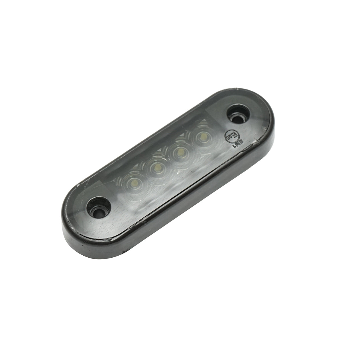 Lampada laterale slim LED, 12V-24V, bianca fumé, 83x27 mm, Breckner Germany - immagine 3