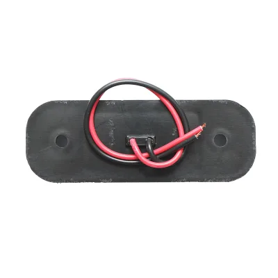 Lampada laterale slim LED, rosso-fumée, 12V-24V, 89x32 mm, Breckner Germany - immagine 2