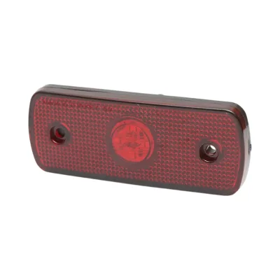 Lampada laterale sottile LED 12-24V rossa 108x43,5x12mm Breckner Germany - immagine 2