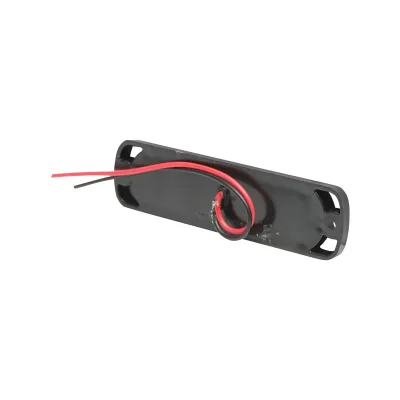 Lampada laterale stroboscopica LED bianca, 113 mm, 12V-24V, FR1272W, Breckner Germany - immagine 3