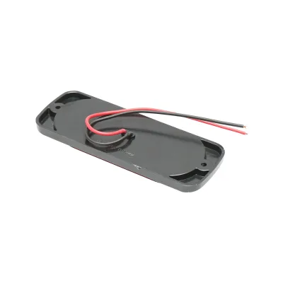 Lampada laterale stroboscopica LED, rossa, 115 mm, 12V-24V, FR1278R, Breckner Germany - immagine 3