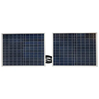 Lampada LED 126x0,5W con pannello solare 25W e batteria 7V/10Ah - immagine 5