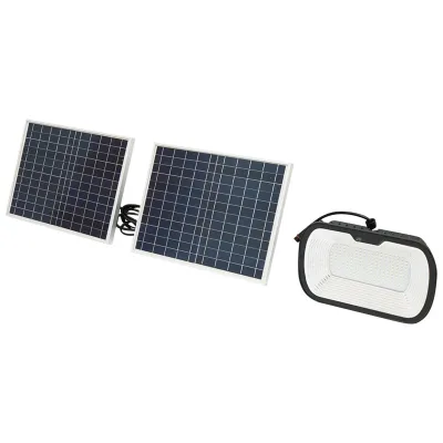 Lampada LED 126x0,5W con pannello solare 25W e batteria 7V/10Ah - immagine 3