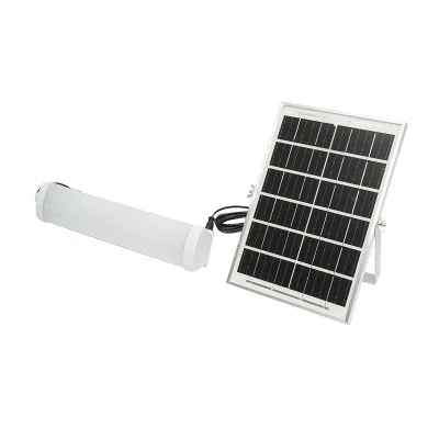 Lampada LED 150W, 6500K con pannello solare policristallino, telecomando e batteria 3600mAh IP20 - immagine 4