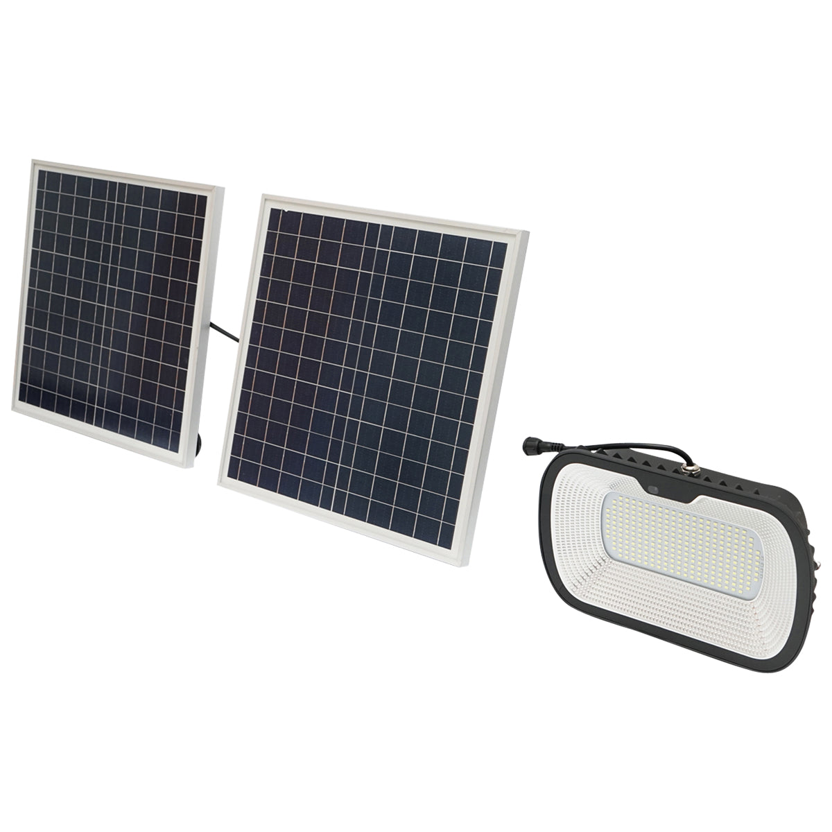 Lampada LED 240x0,5W con pannello solare 35W e batteria 7,4V/15Ah - immagine 4