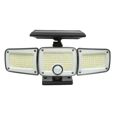 Lampada LED 2700 lm con pannello solare telecomandato e batteria 2400mAh, IP65 - immagine 5