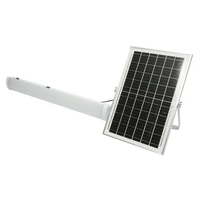 Lampada LED 300W, 6500K con pannello solare policristallino, telecomando e batteria 7200mAh IP20 - immagine 4