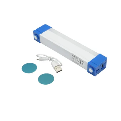 Lampada LED 30W, 6500K con impugnatura magnetica e batteria ricaricabile 1200mAh 170x23x38mm IP20 - immagine 5