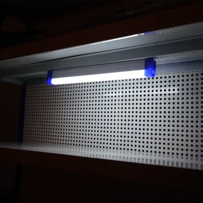 Lampada LED 30W, 6500K con impugnatura magnetica e batteria ricaricabile 1800mAh 320x23x38mm IP20 - immagine 2