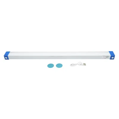 Lampada LED 90W, 6500K con impugnatura magnetica e batteria ricaricabile 2400mAh 520x23x38mm IP20 - immagine 5