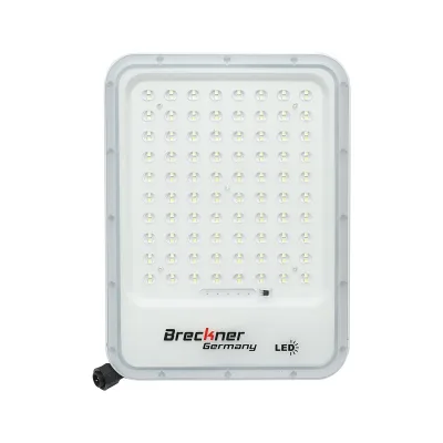 Lampada LED con pannelli solari Proiettore 50W Telecomando 150W, batteria 3,2V/40Ah - immagine 3