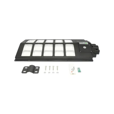 Lampada LED con pannello solare per illuminazione stradale 300W, 6500K, IP65 - immagine 2
