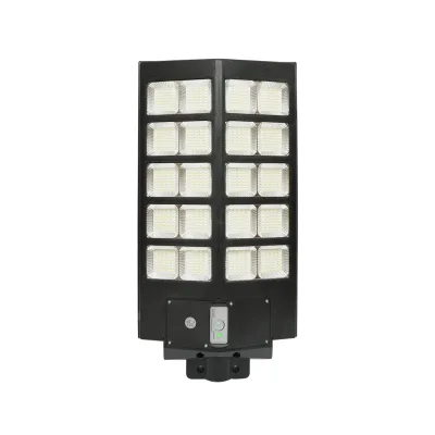Lampada LED con pannello solare per illuminazione stradale 300W, 6500K, IP65 - immagine 3