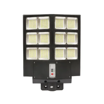 Lampada LED con pannello solare per illuminazione stradale 300W, 6500K, IP65 - immagine 4