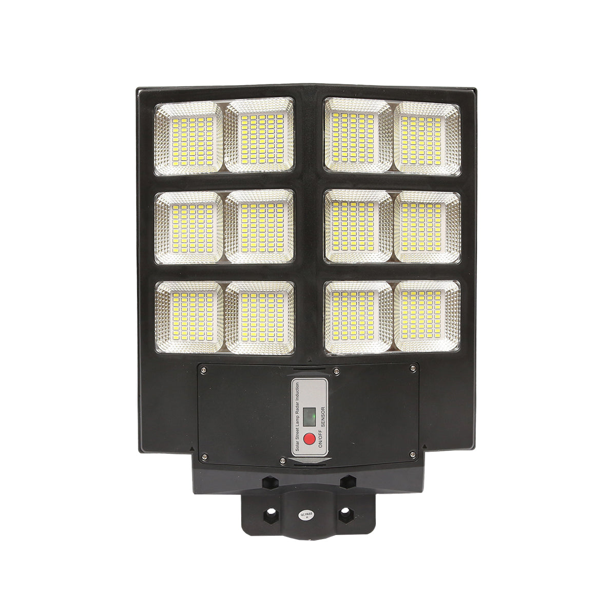 Lampada LED con pannello solare per illuminazione stradale 300W, 6500K, IP65 - immagine 4