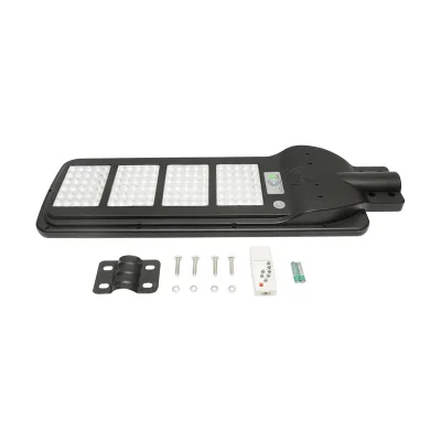 Lampada LED con pannello solare per illuminazione stradale 300W, 6500K, IP65 - immagine 2