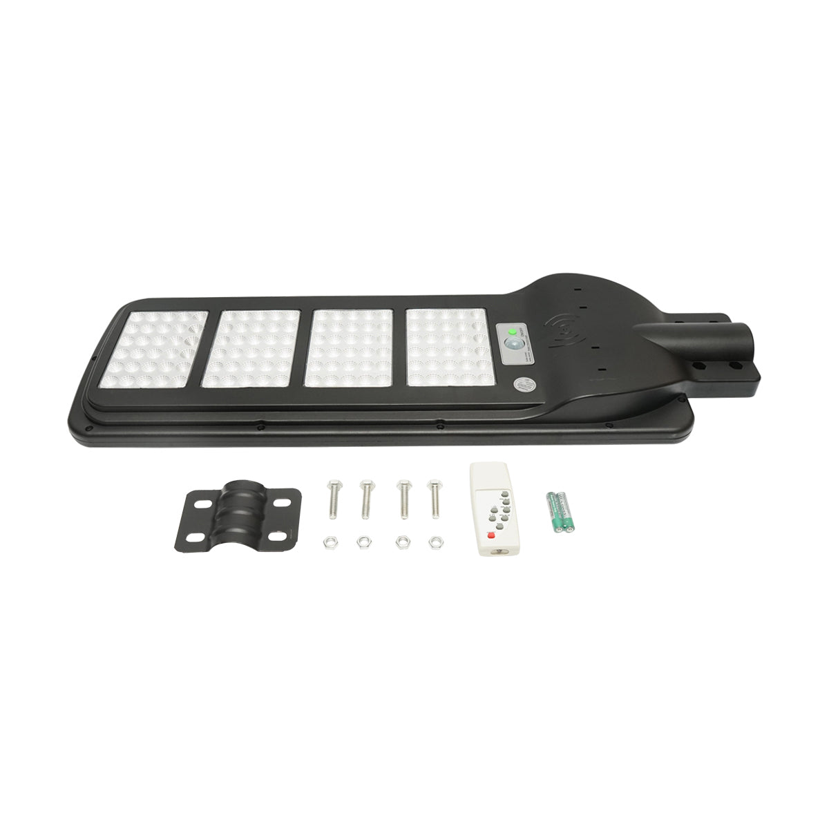 Lampada LED con pannello solare per illuminazione stradale 300W, 6500K, IP65 - immagine 2