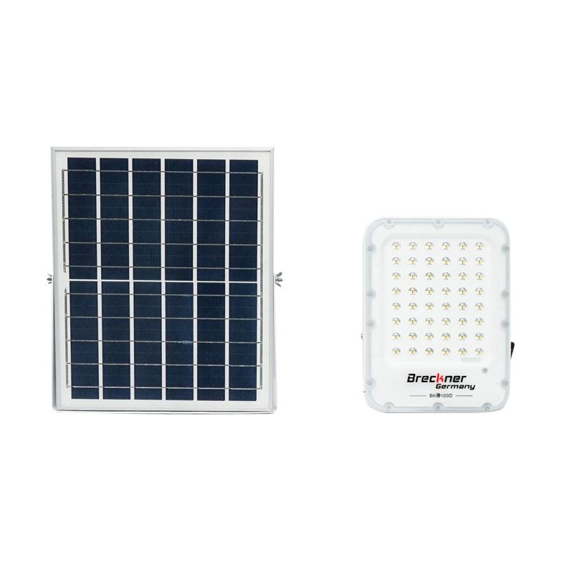 Lampada LED con pannello solare policristallino da 12W, sensore di movimento e telecomando - immagine 2