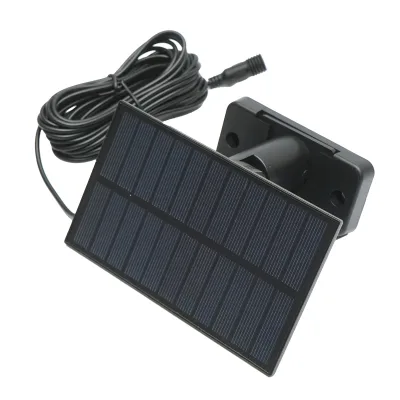 Lampada LED con pannello solare telecomandato e batteria 1500mAh, IP65 - immagine 5
