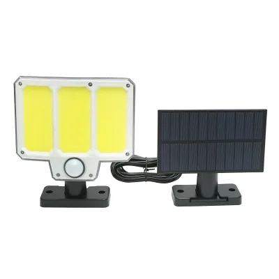 Lampada LED con pannello solare telecomandato e batteria 1500mAh, IP65 - immagine 2