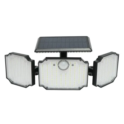 Lampada LED con pannello solare telecomandato e batteria 2000mAh, IP65 - immagine 2
