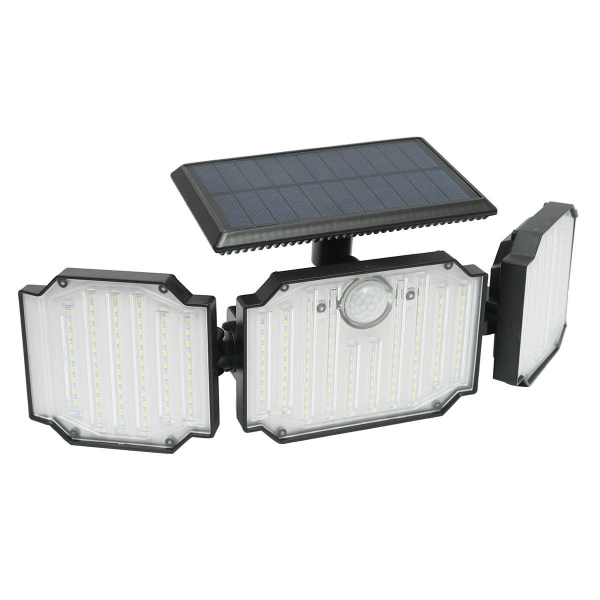 Lampada LED con pannello solare telecomandato e batteria 2000mAh, IP65 - immagine 4