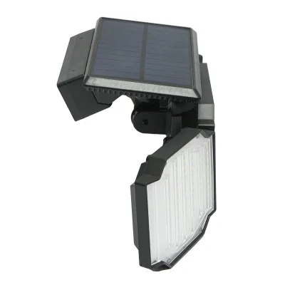 Lampada LED con pannello solare telecomandato e batteria 2000mAh, IP65 - immagine 5